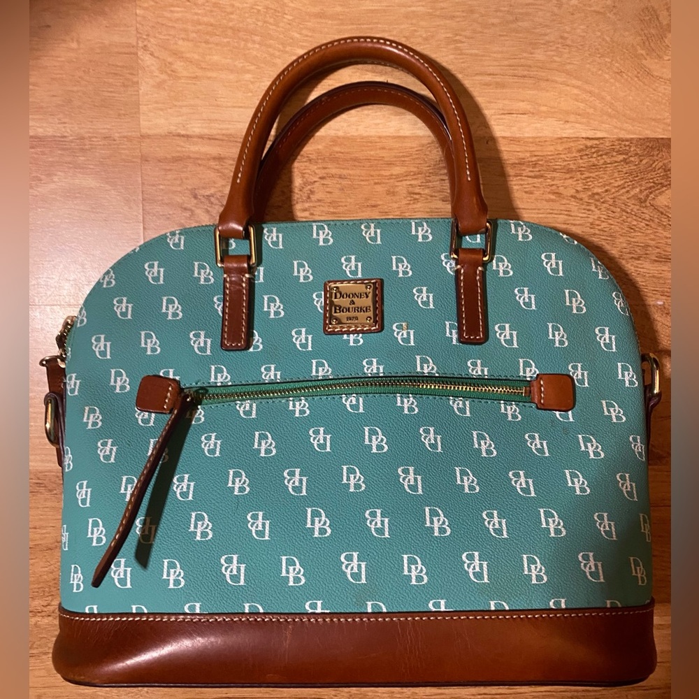 Dooney & Bourke Aqua Satchel